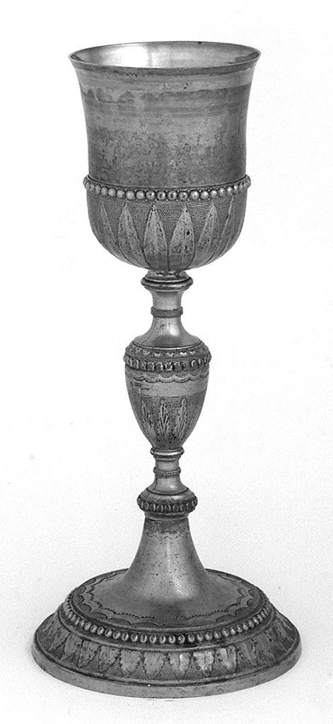 calice - bottega toscana (prima metà sec. XIX)