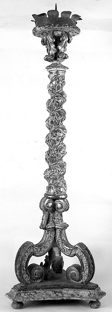candelabro, serie - bottega toscana (sec. XVIII)