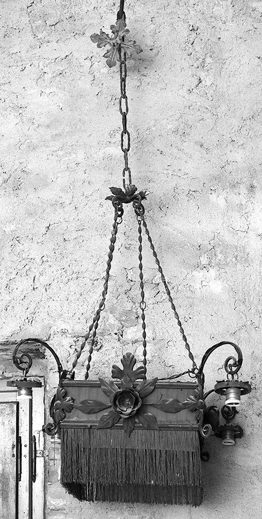 lampadario - bottega toscana (primo quarto sec. XX)