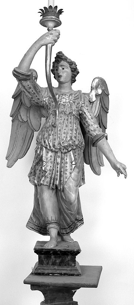 candelabro, serie - ambito toscano (prima metà sec. XVIII)