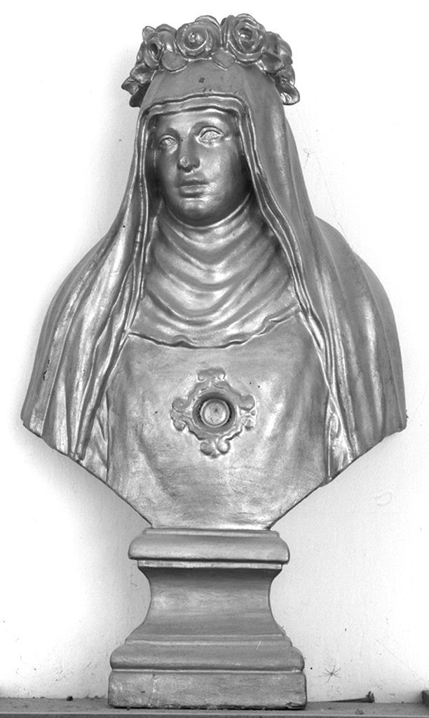 Santa Rosa da Lima (reliquiario - a busto) - bottega toscana (prima metà sec. XVIII)