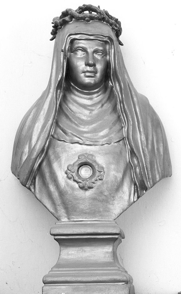 Santa Caterina da Siena (reliquiario - a busto) - bottega toscana (prima metà sec. XVIII)