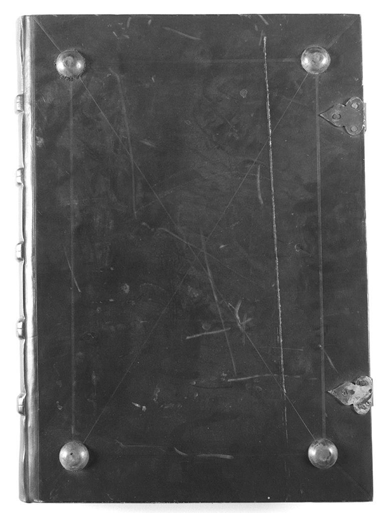 coperta di libro liturgico, elemento d'insieme - bottega italiana (primo quarto sec. XIX)