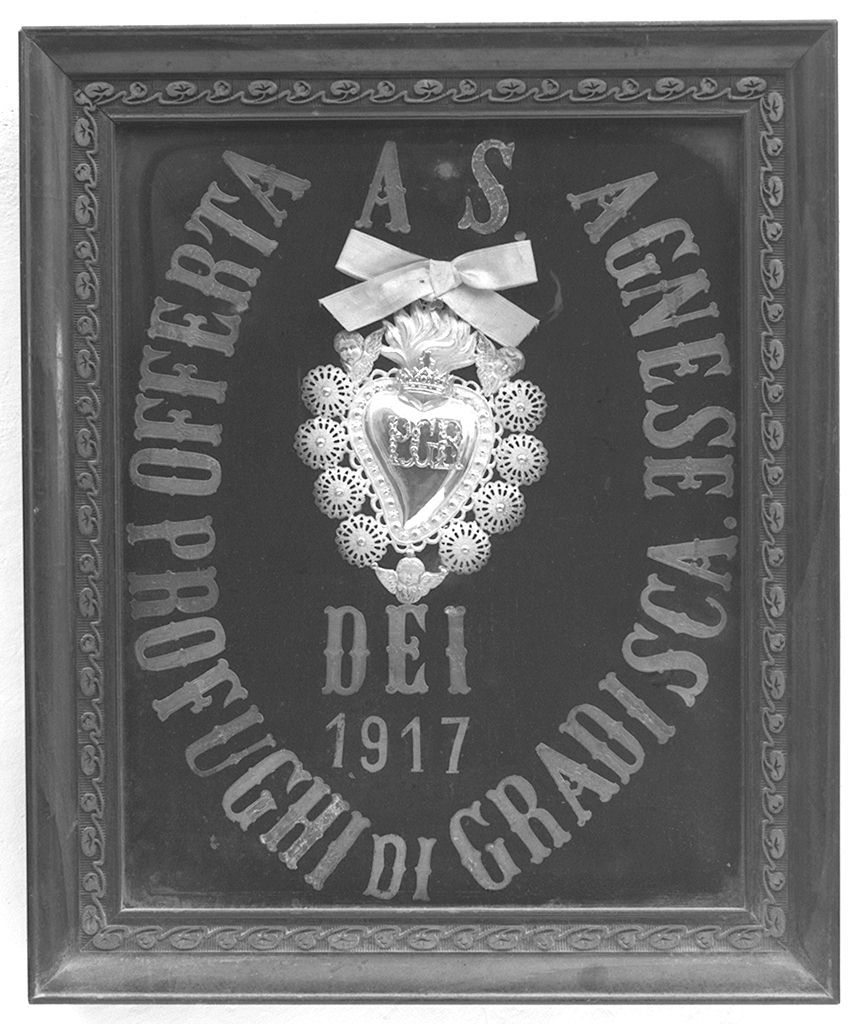 ex voto - bottega italiana (sec. XX)