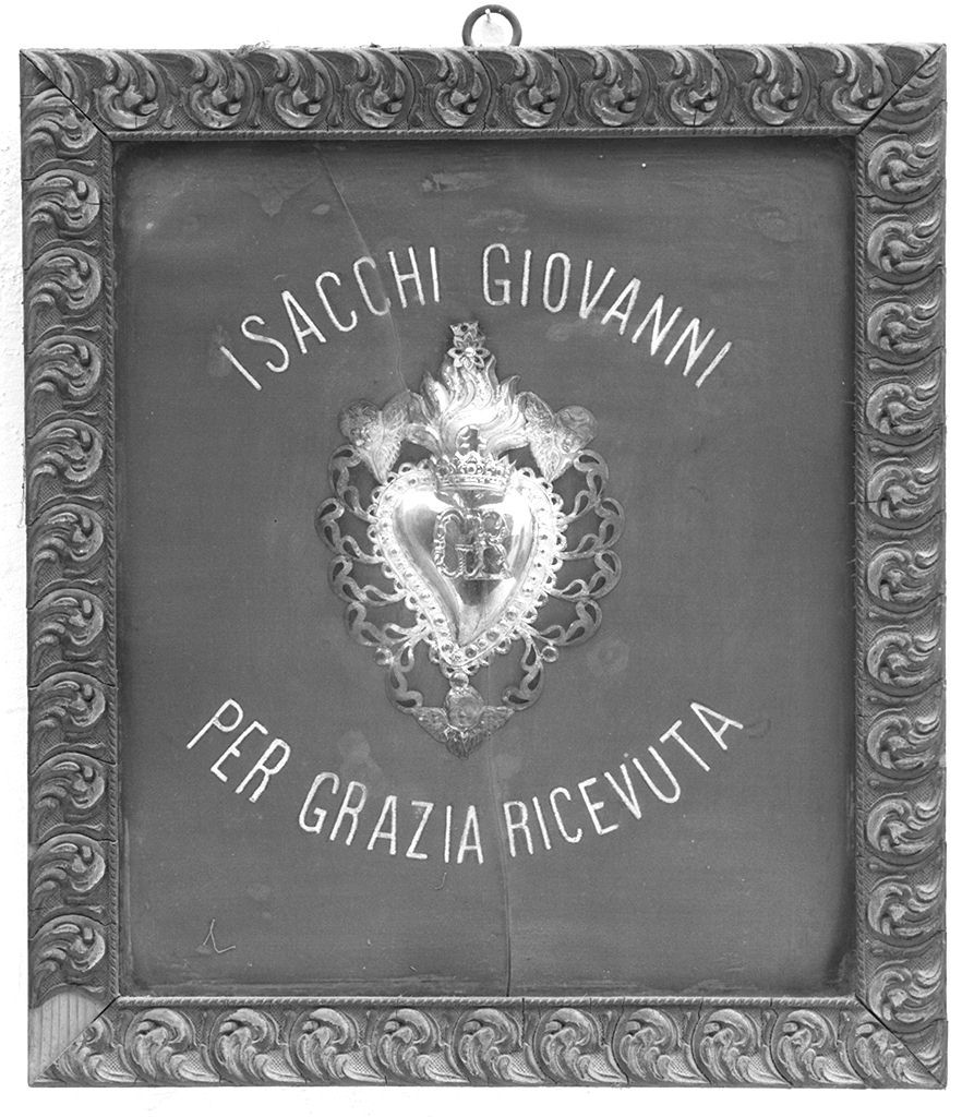 ex voto - bottega italiana (prima metà sec. XX)