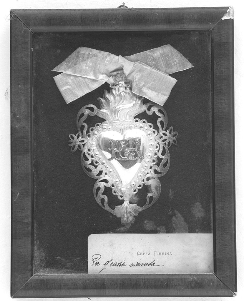 ex voto - bottega italiana (prima metà sec. XX)