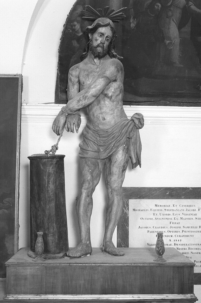 Cristo alla colonna (statua) - ambito toscano (sec. XVIII)