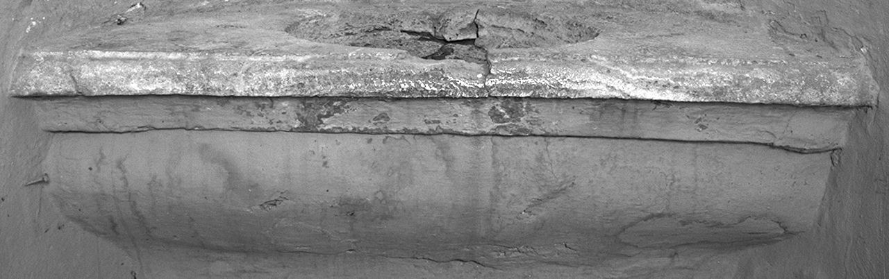 lavabo da sacrestia - bottega senese (sec. XVIII)