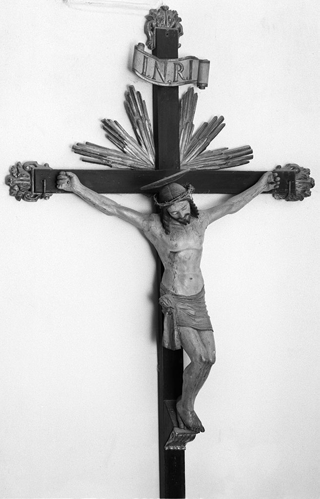 Cristo crocifisso (crocifisso) - bottega toscana (prima metà sec. XIX)