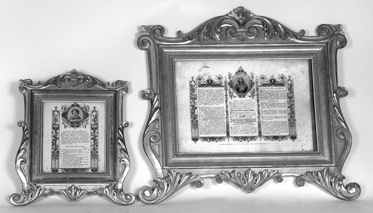 motivi decorativi vegetali (cartagloria, serie) - bottega toscana (primo quarto sec. XX)