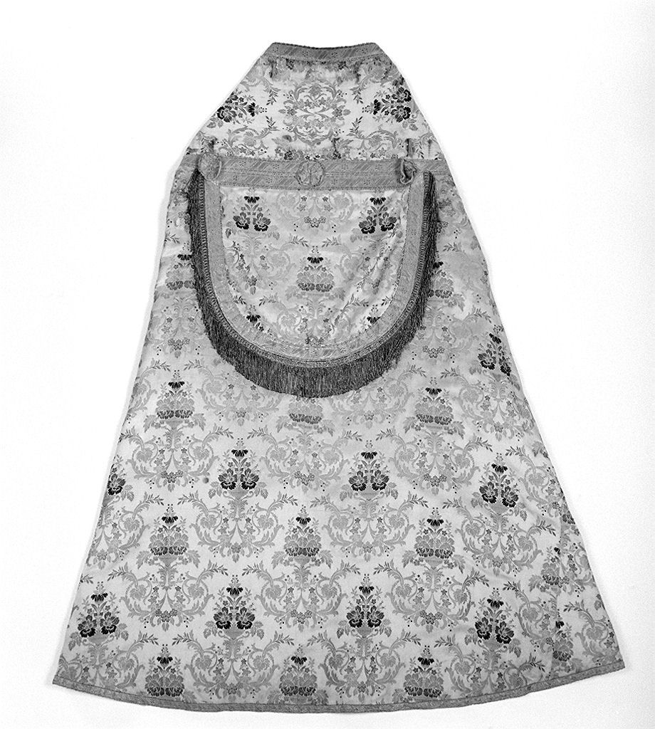 motivi decorativi vegetali (piviale) - manifattura italiana (seconda metà sec. XIX)