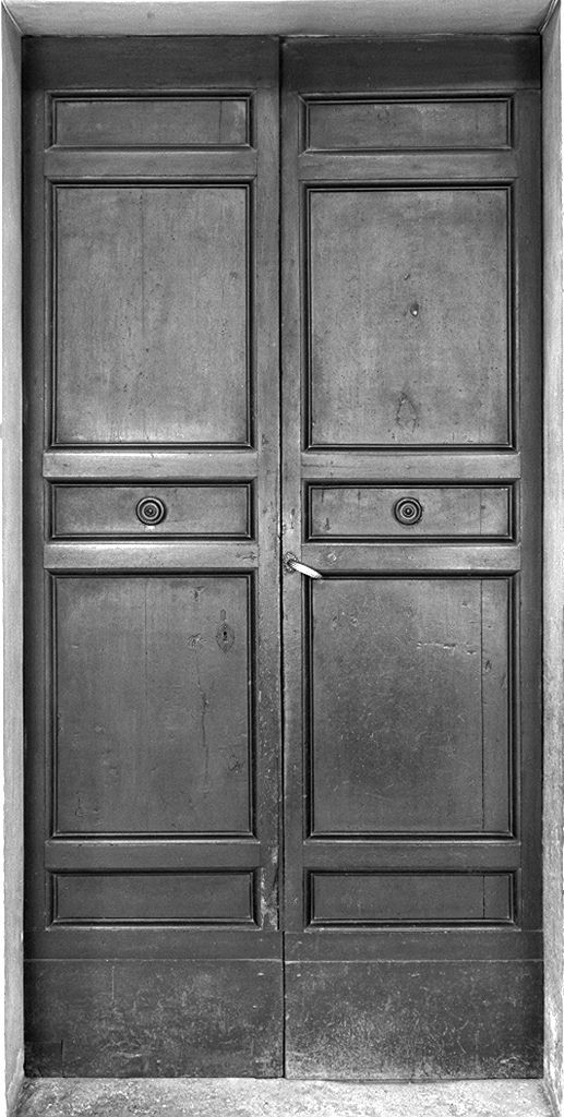 porta - a due battenti, serie - bottega senese (sec. XVIII)
