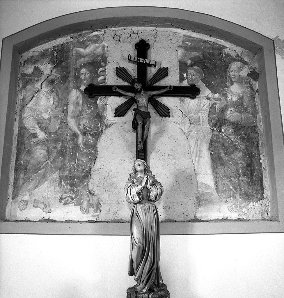 Santi (dipinto) - ambito senese (prima metà sec. XVI)