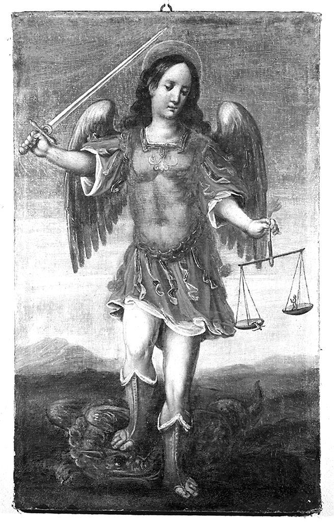 San Michele Arcangelo (dipinto) - ambito senese (secondo quarto sec. XVII)