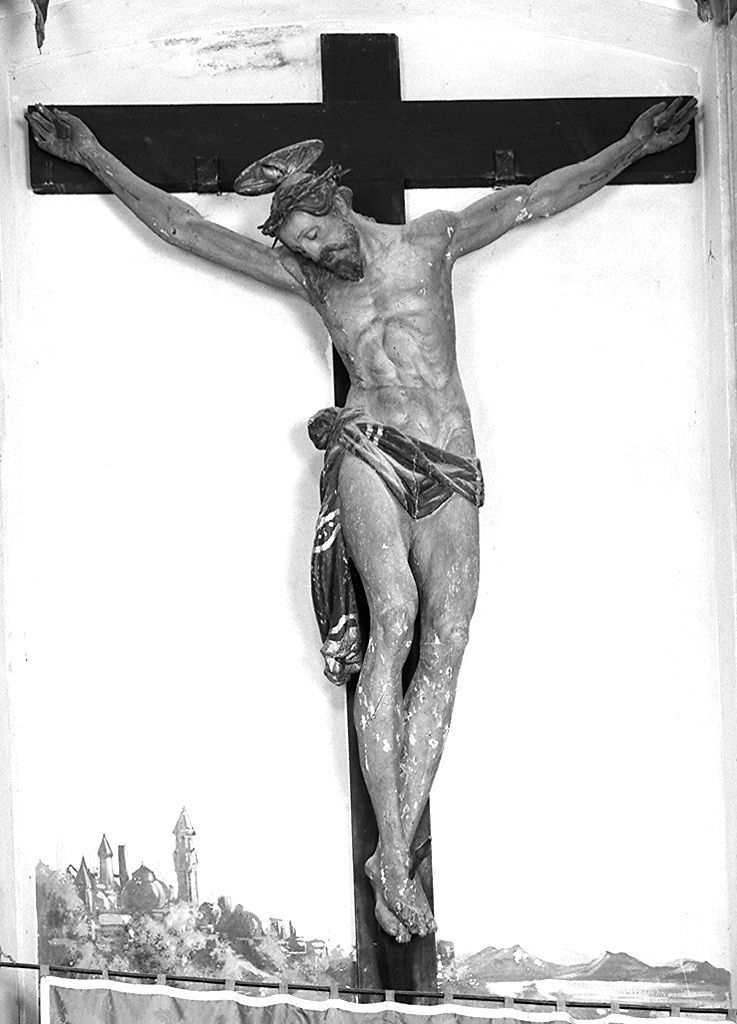 Cristo crocifisso (crocifisso) - ambito toscano (secc. XVI/ XVII)