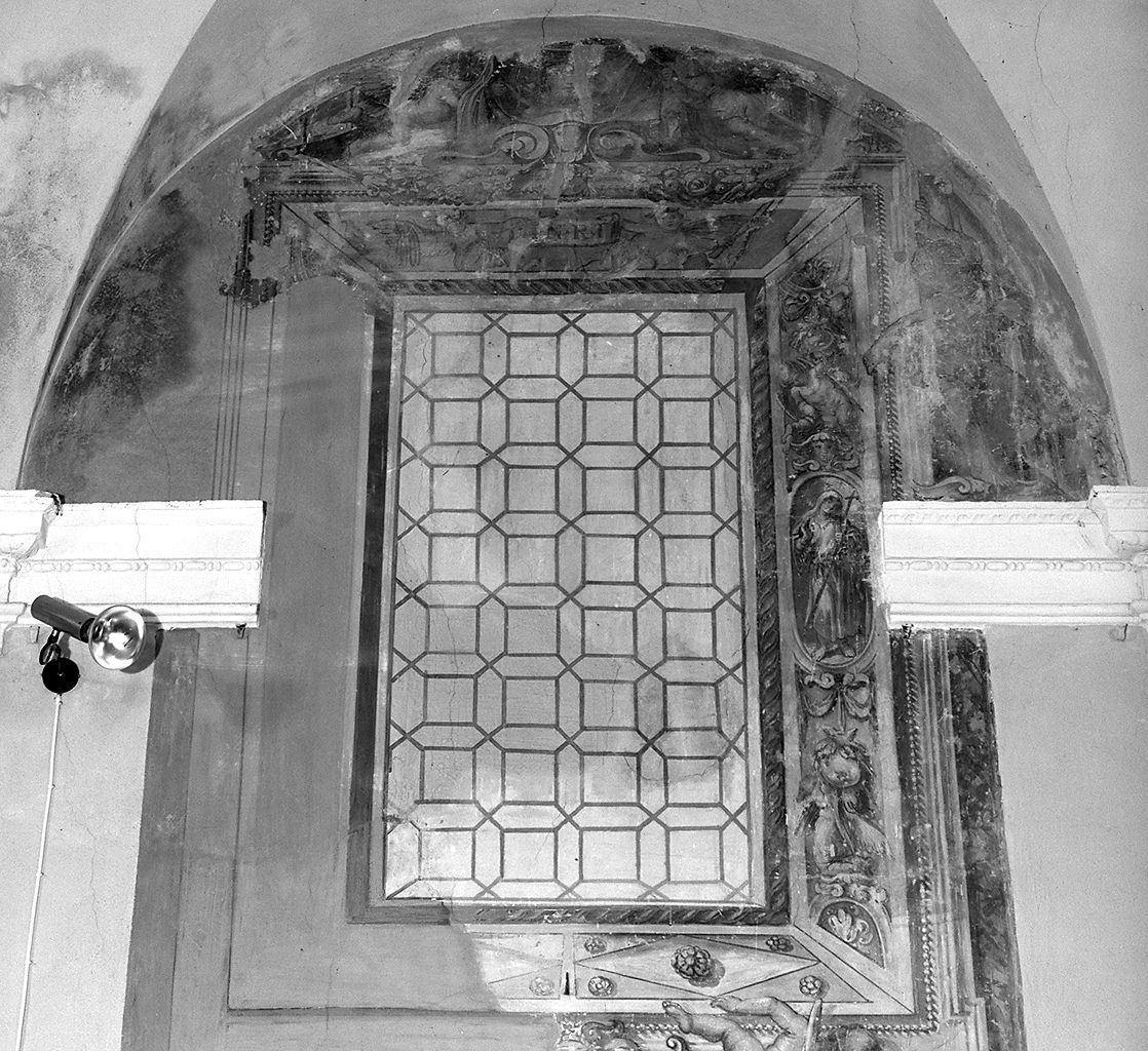 veronica sostenuta dagli angeli (dipinto, elemento d'insieme) di Nasini Francesco (sec. XVII)