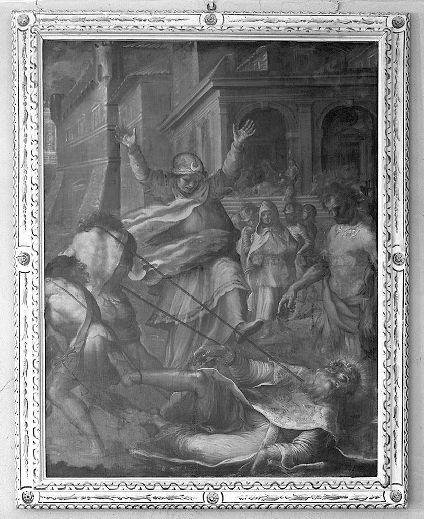 martirio di San Marco (dipinto, elemento d'insieme) di Nasini Francesco (terzo quarto sec. XVII)