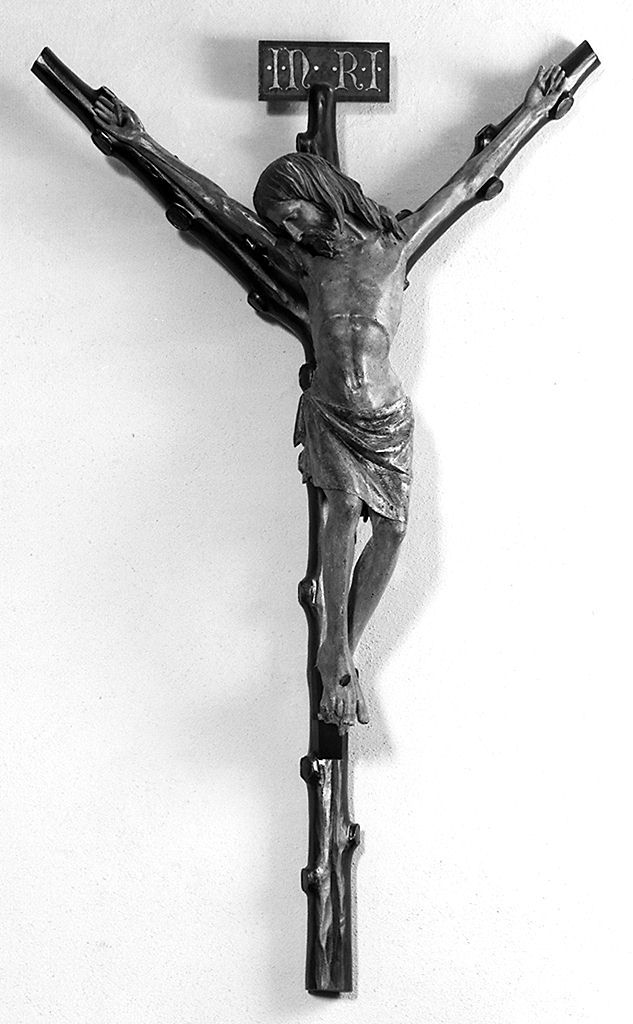 Cristo crocifisso (crocifisso) - ambito senese (prima metà sec. XIV)