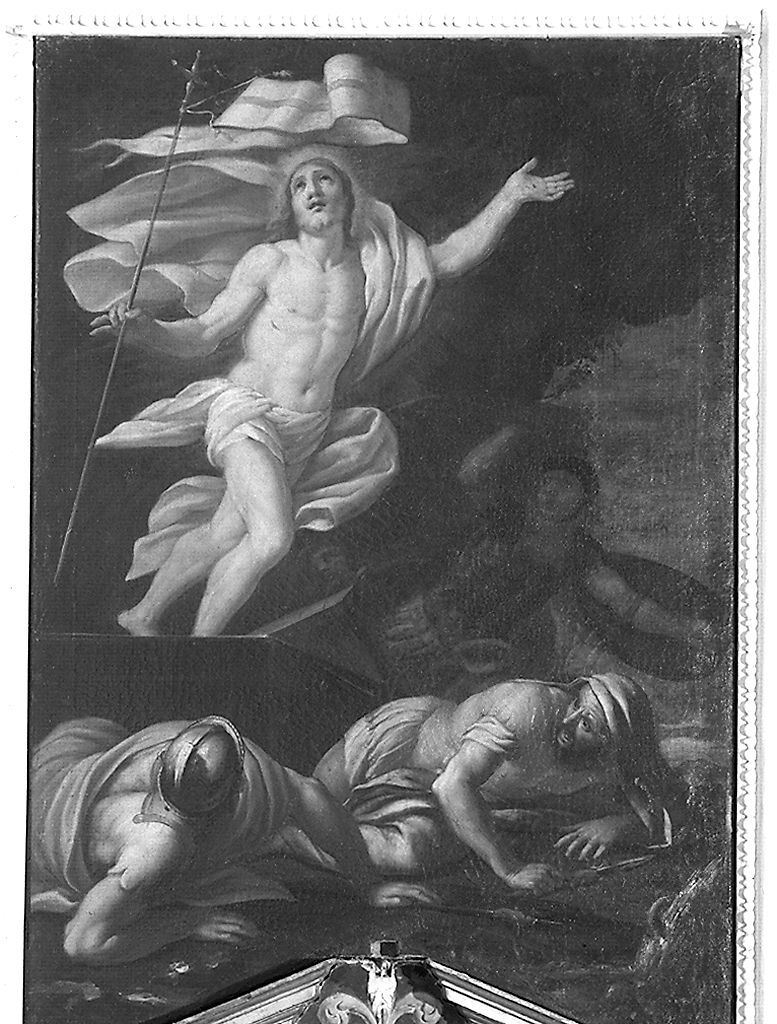 resurrezione di Cristo (dipinto) di Burbarini Deifebo (sec. XVII)