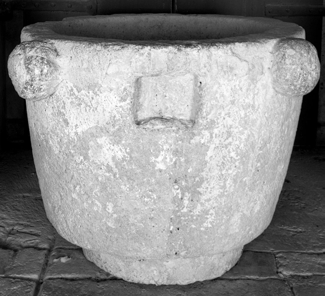 fonte battesimale - ambito italiano (sec. XII)