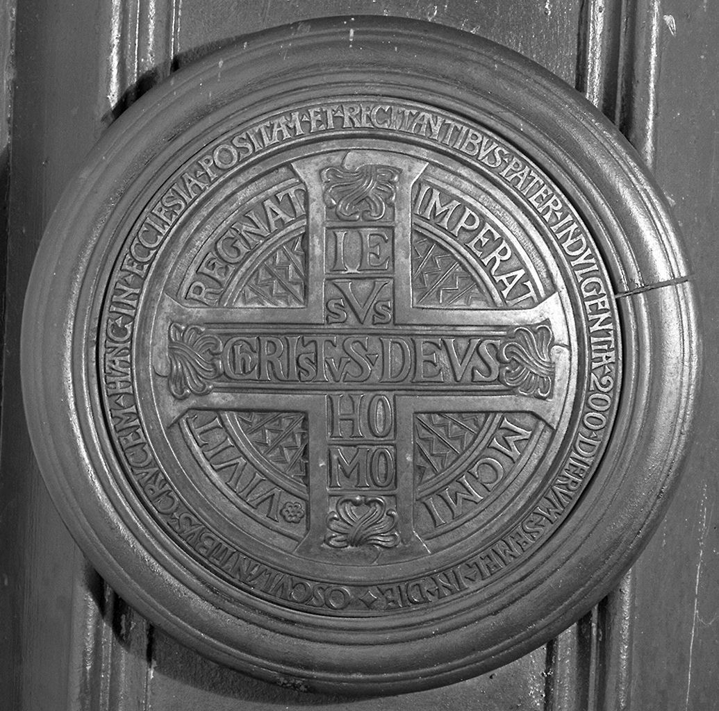 targa devozionale - bottega italiana (sec. XX)