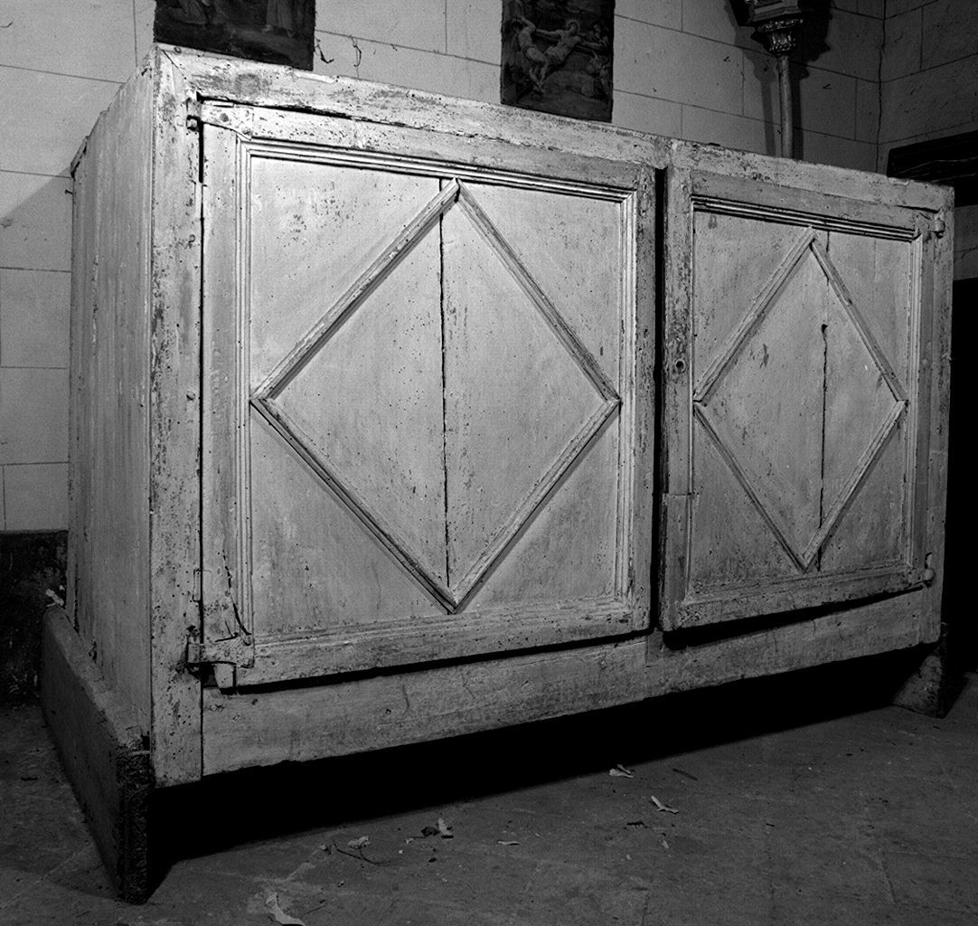 armadio da sacrestia - bottega toscana (secc. XVII/ XVIII)