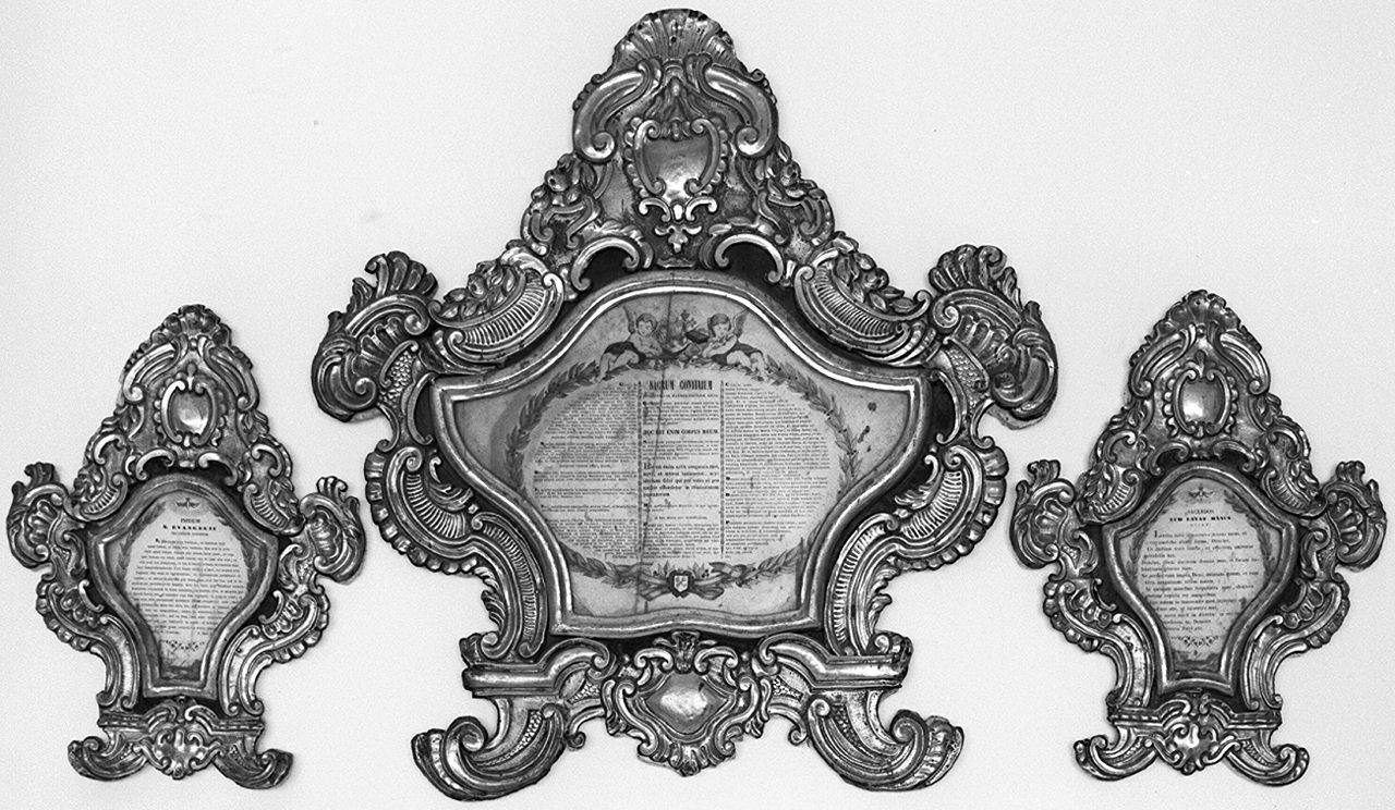 motivi decorativi vegetali (cartagloria, serie) - bottega toscana (seconda metà sec. XVIII)