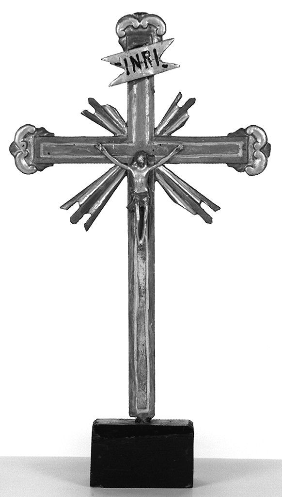 Cristo crocifisso (croce) - produzione senese (sec. XIX)