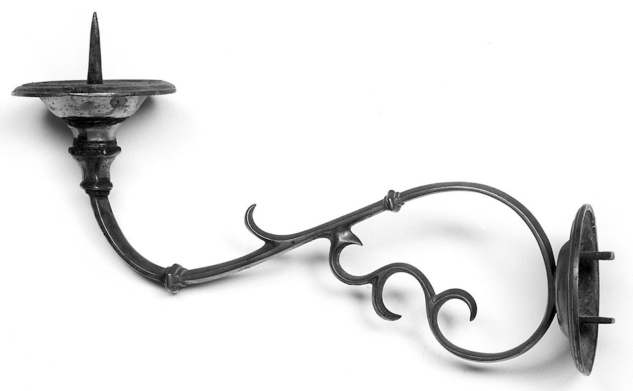 candeliere da parete - bottega senese (sec. XVIII)