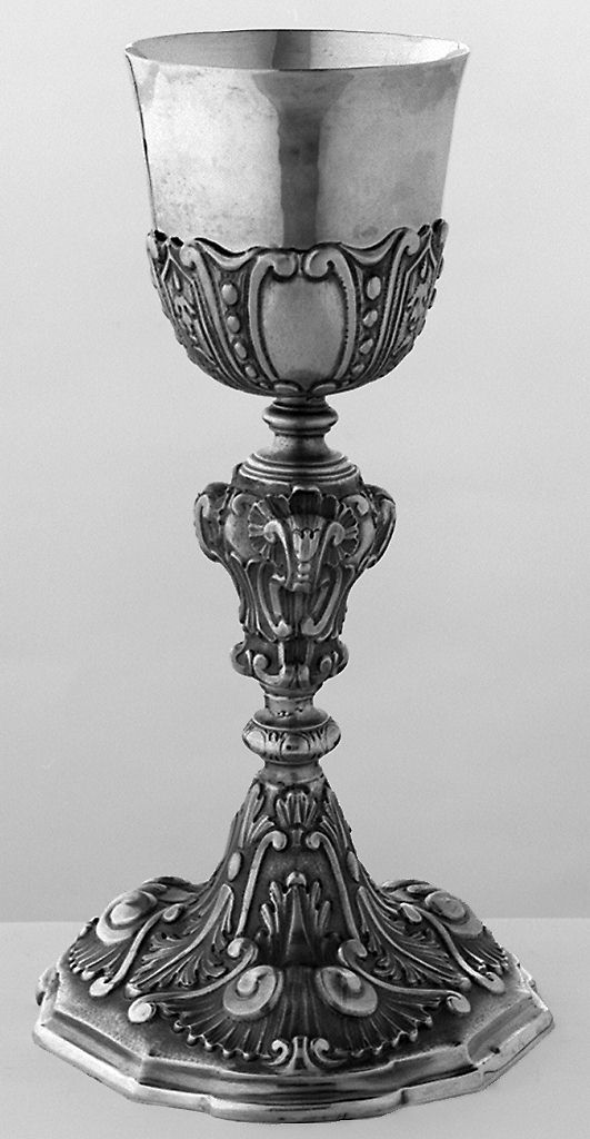 motivi decorativi vegetali (calice) - bottega toscana (seconda metà sec. XVIII)