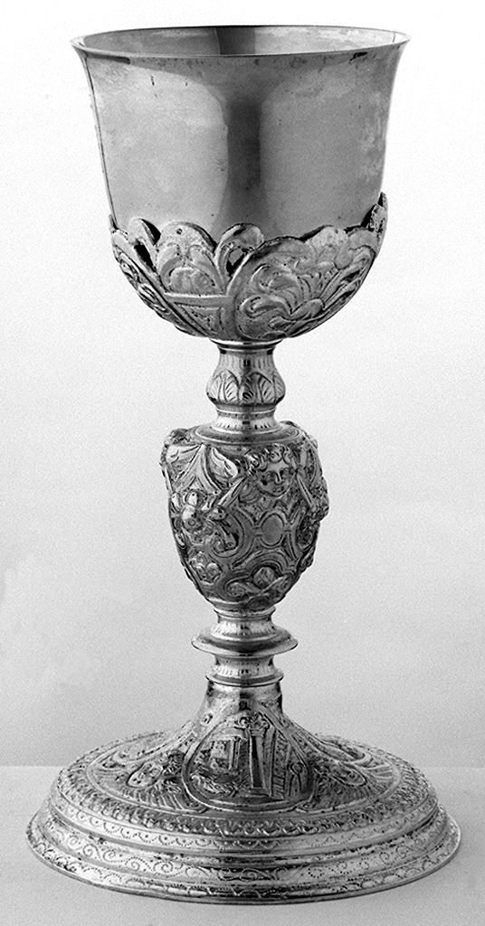 calice - bottega toscana (secc. XVI/ XVII)
