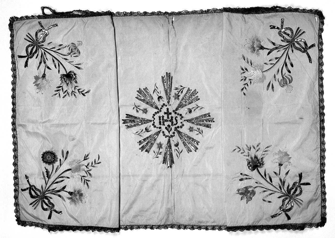 velo omerale - manifattura senese (sec. XIX)