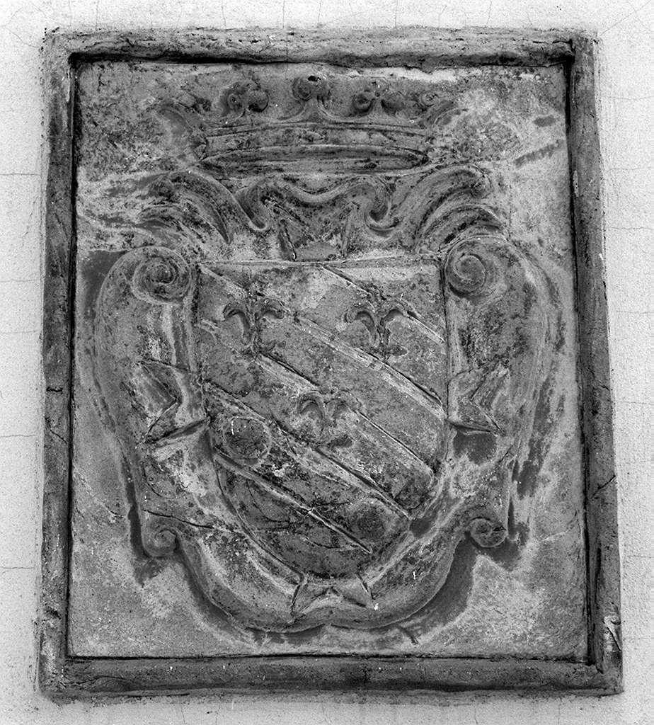 stemma (lapide) - bottega toscana (sec. XVII)