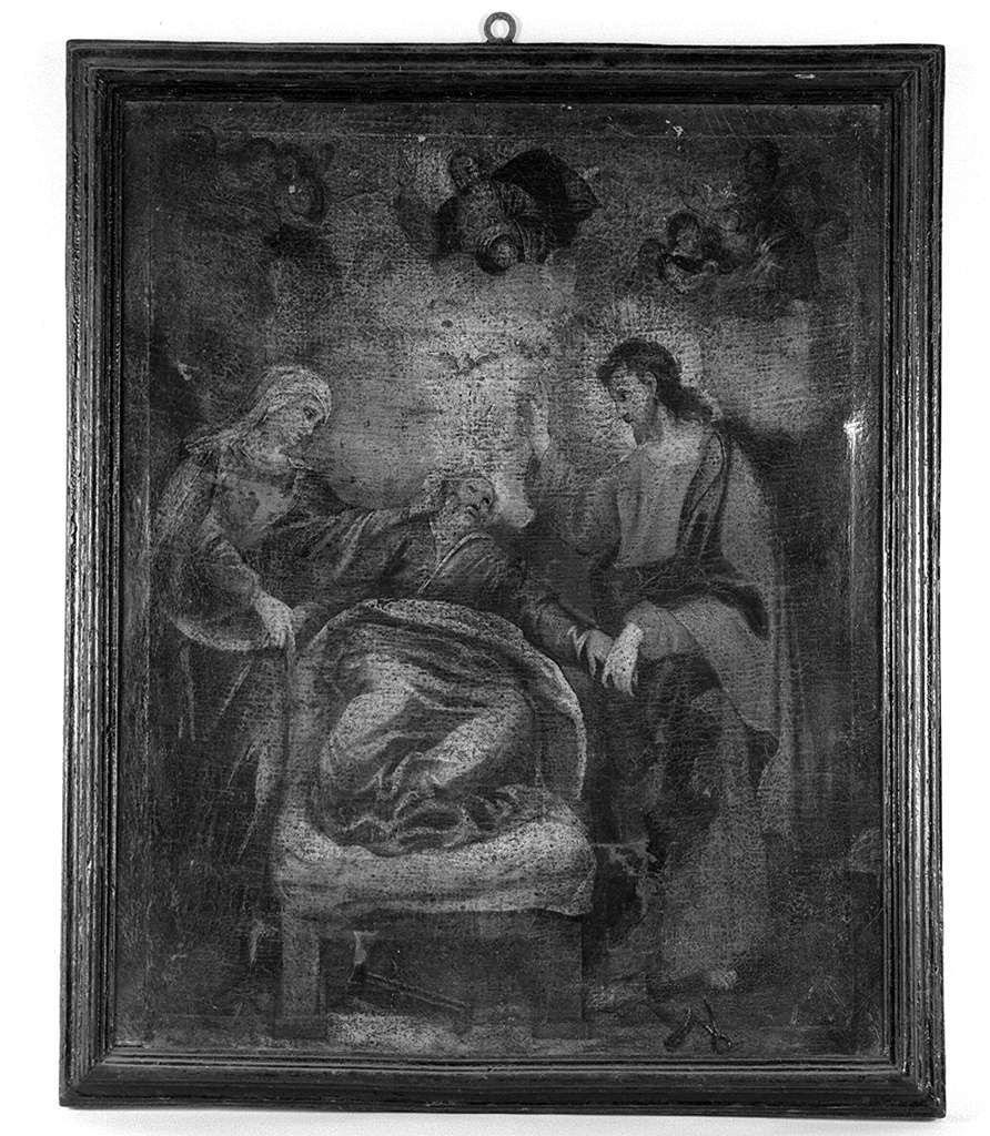 morte di San Giuseppe (dipinto) - ambito italiano (sec. XVIII)