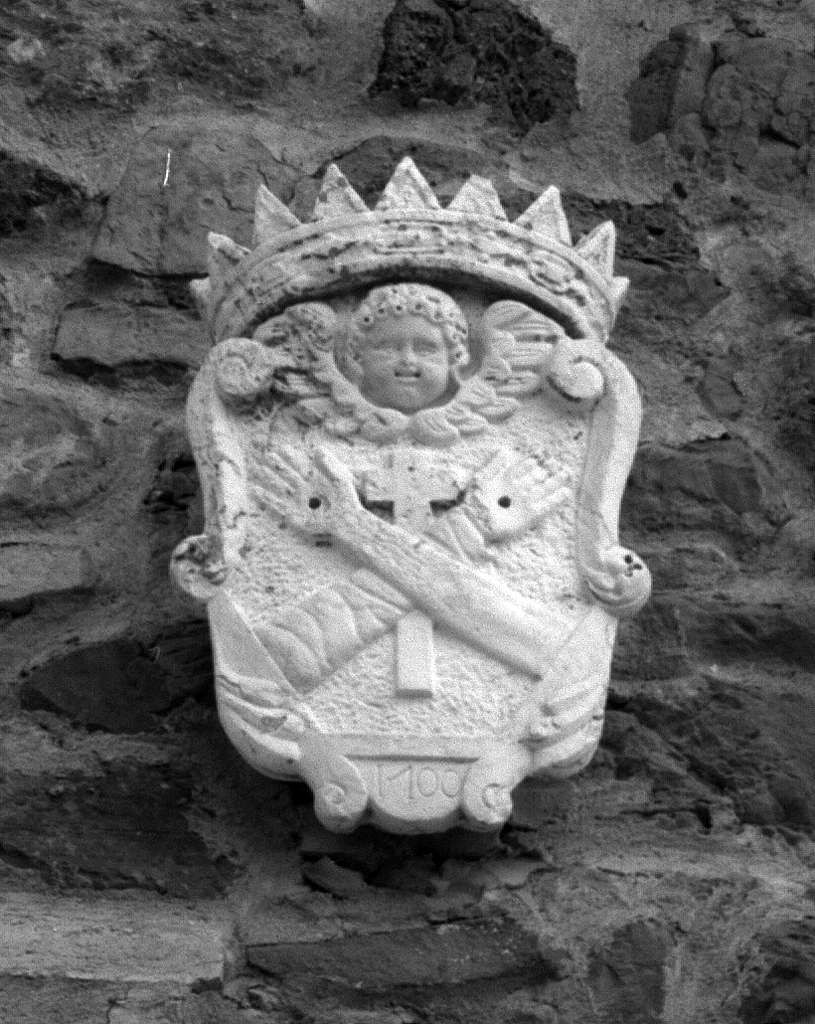 stemma dell'Ordine francescano (rilievo) - bottega toscana (sec. XVIII)