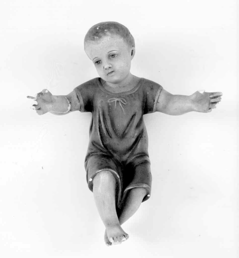 Gesù Bambino (statuetta) - produzione italiana (secc. XIX/ XX)
