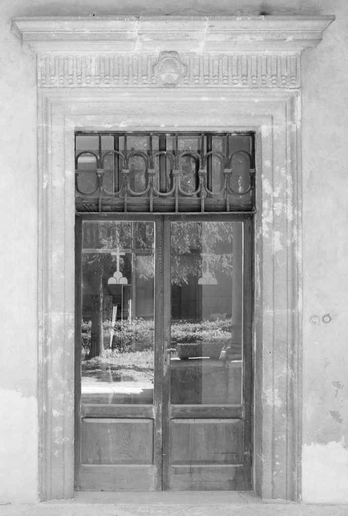 mostra di porta - bottega toscana (sec. XVI)