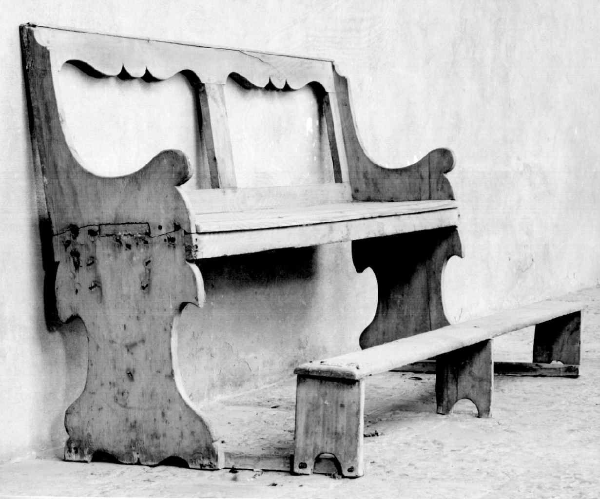 panca, serie - bottega toscana (ultimo quarto sec. XVIII)