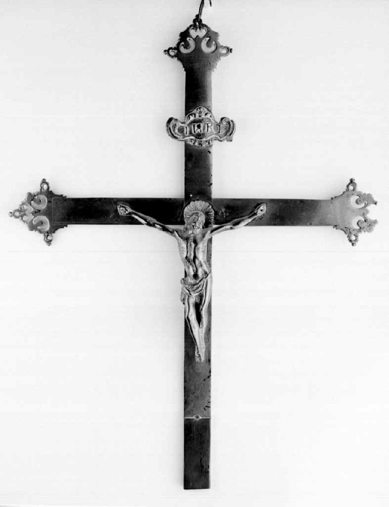 Cristo crocifisso (croce d'altare, frammento) - bottega toscana (secc. XVIII/ XIX)