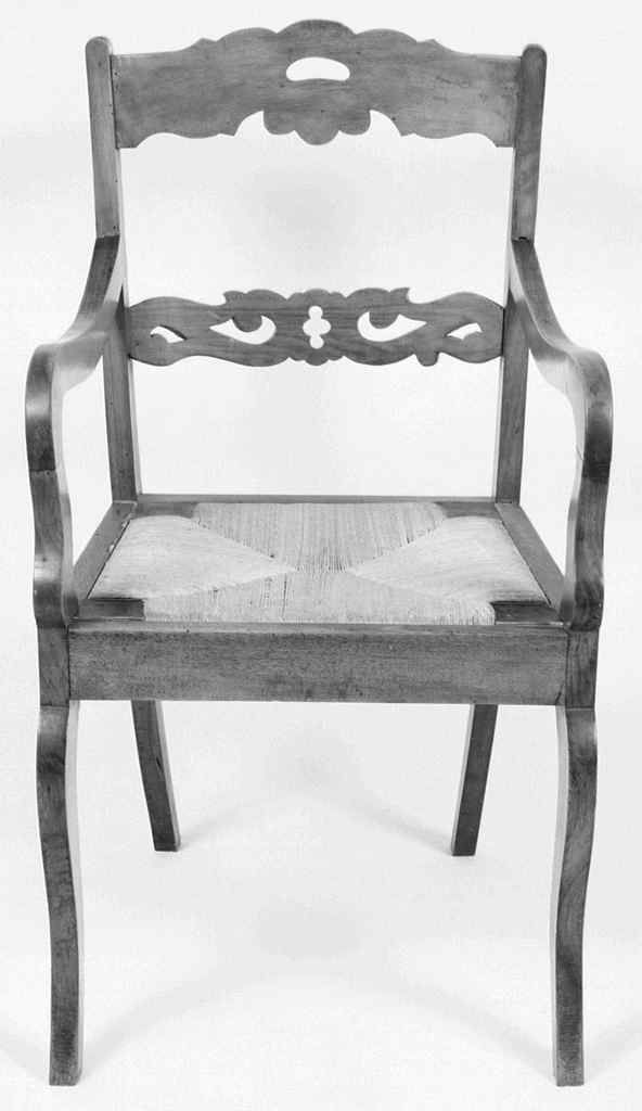 poltrona, serie - produzione toscana (prima metà sec. XIX)