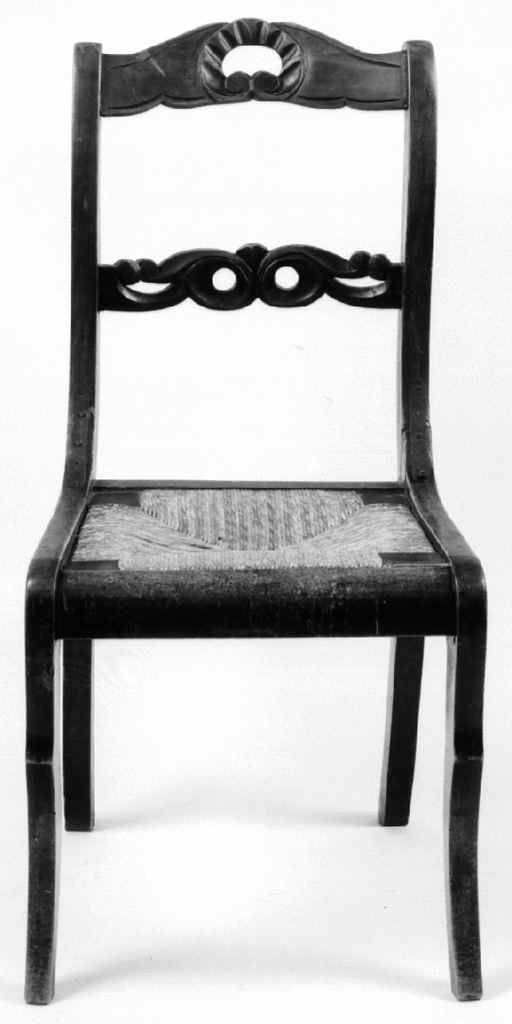 sedia - produzione toscana (prima metà sec. XIX)