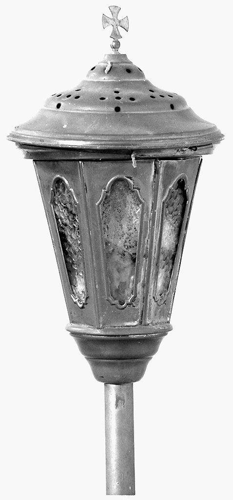 lanterna processionale, serie - bottega toscana (prima metà sec. XX)