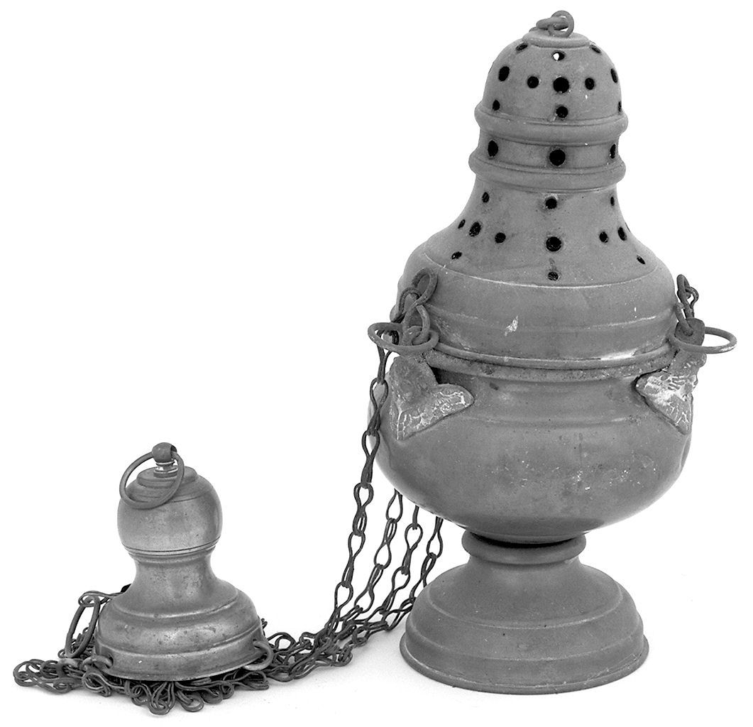 cherubini (turibolo) - bottega toscana (seconda metà sec. XIX)