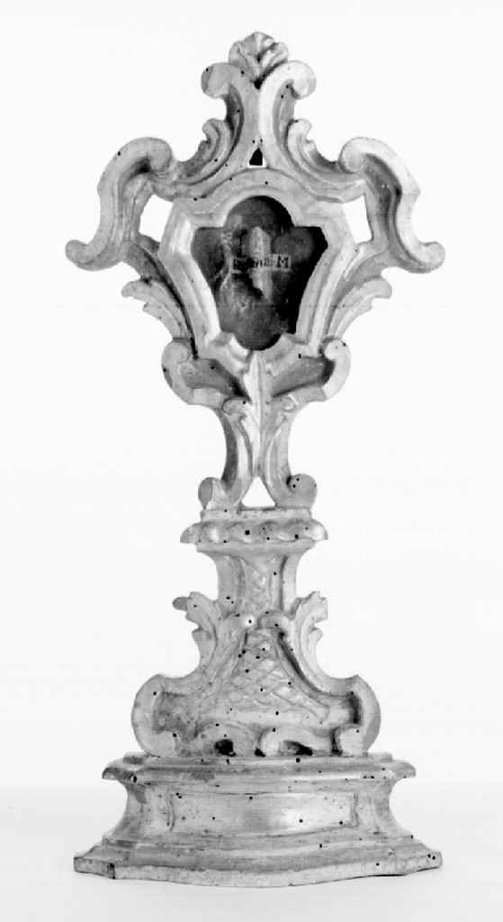 reliquiario - a ostensorio, serie - produzione toscana (sec. XVIII)