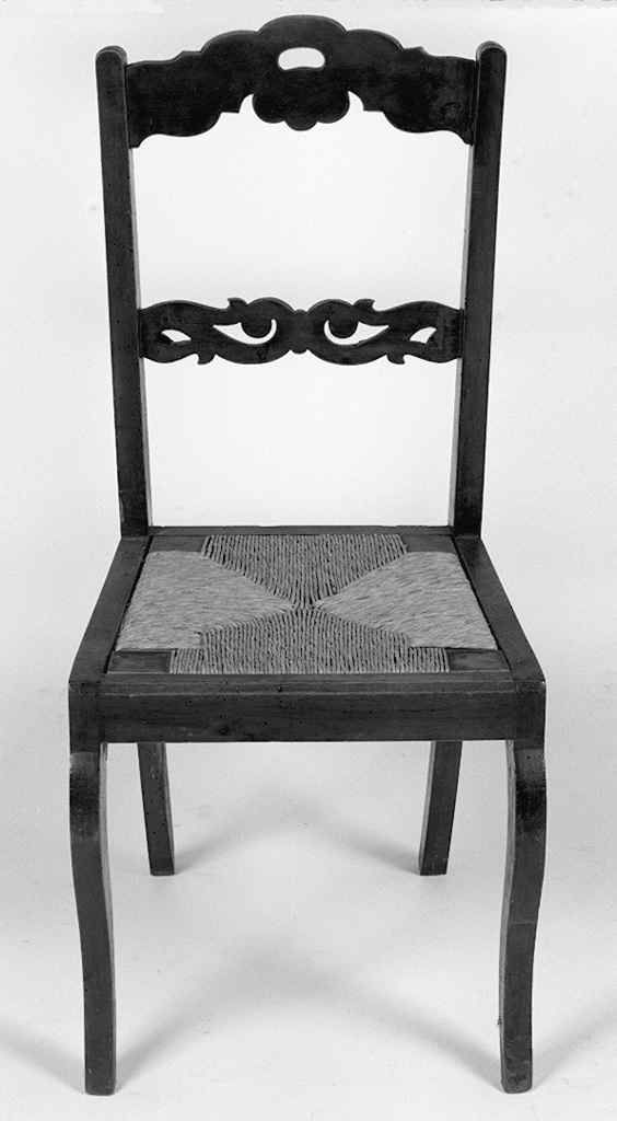 sedia, serie - bottega toscana (prima metà sec. XIX)