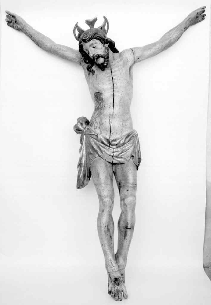 Cristo crocifisso (crocifisso) - ambito toscano (prima metà sec. XVII)