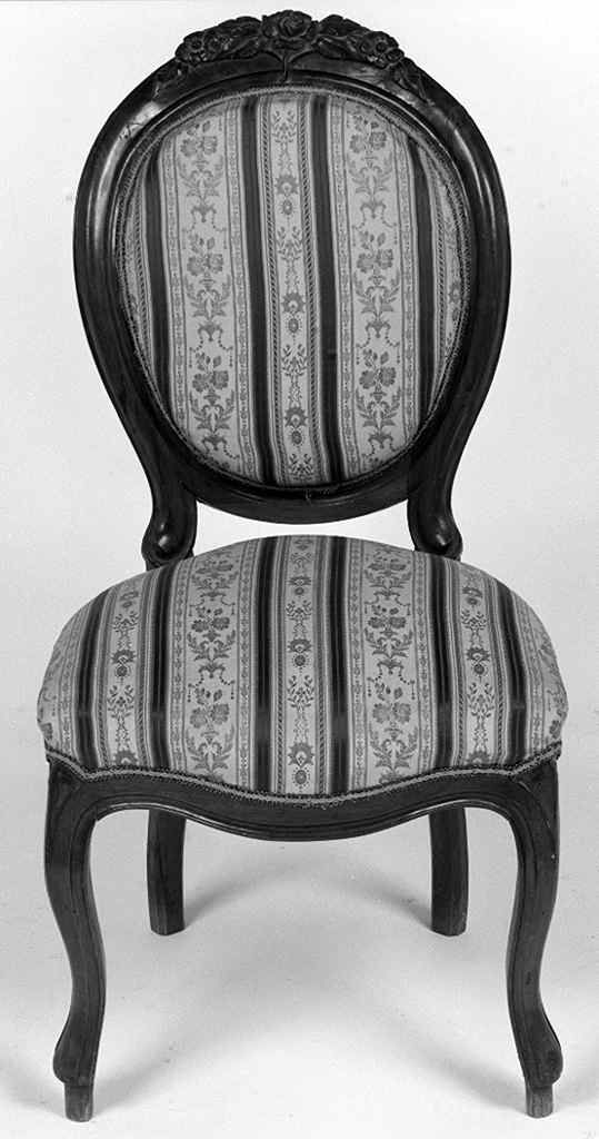 motivi decorativi vegetali (sedia, serie) - produzione toscana (sec. XIX)