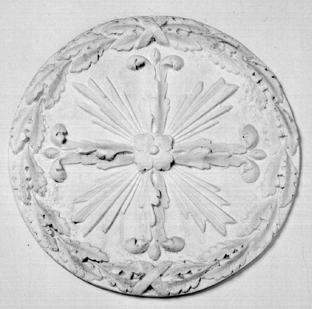 croce di consacrazione, serie - bottega senese (sec. XVIII)