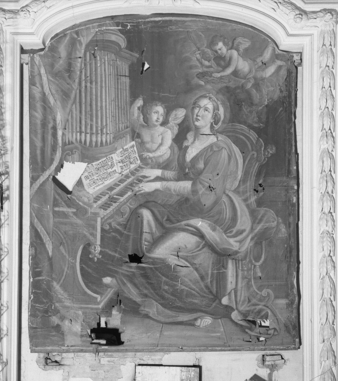 Santa Cecilia (dipinto) - ambito toscano (seconda metà sec. XVIII)