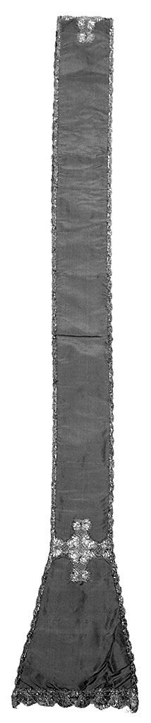 stola, elemento d'insieme - manifattura italiana (secc. XVIII/ XIX)